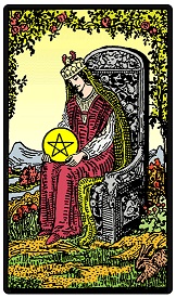 queen of pentacles