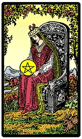 queen of pentacles