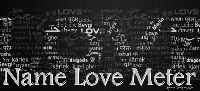 Name Love Meter
